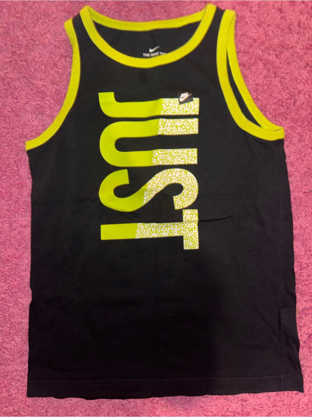 Big youth boys Just Do It tank.